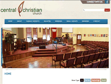 Tablet Screenshot of centralchristian.pe.ca